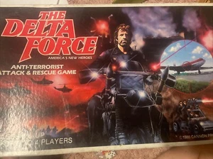 The Delta Force Brettspiel 1986 Anti-Terror Angriff und Rettungsspiel - Bild 1 von 22