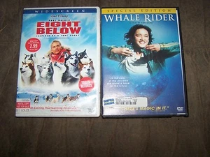 (2)Disney's Eight Below & Whale Rider (Special Edition) DVD Movies - Picture 1 of 2