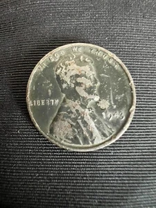 1943 Silber Stahl Weizen Penny - Klebt an Magneten 🙂 selten- - Bild 1 von 3