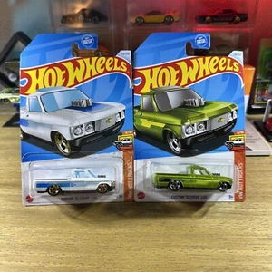 Hot Wheels Custom ‘72 Chevy Luv Truck LOT Of 2 Both Colors 2024 - Picture 1 of 7