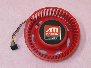 75mm ATI Radeon HD 4870 4890 5850 5870 5970 Fan Replacement PVB070G12H 1.0A R109 - Picture 1 of 4