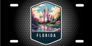 Florida State Auto LKW Nummernschild Etiketten personalisiert Text hinzufügen Name Stadt - Bild 1 von 1