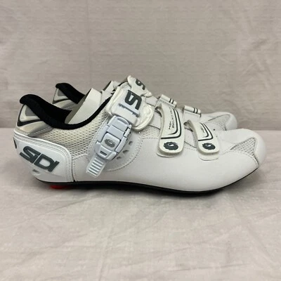 Zapatos de ciclismo de carretera de carbono Sidi Genius 7 blancos - para mujer 43 EU/10,3 EE. UU. *PANTALLA* Foto 1 de 4