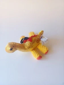 Scentsy Buddy Clip Yellow Sparkle Dinosaur Serra Stegosaurus Tropical Tango  - Picture 1 of 3