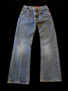 Arizona Denim Blue Jeans Girl's 14 Slim (26x28) Boot Cut Youth  [C26] - Picture 1 of 3