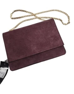 Borsa donna Alessandro Mari nuova con etichetta patta tracolla Chianti pelle scamosciata Made Italy - Foto 1 di 24