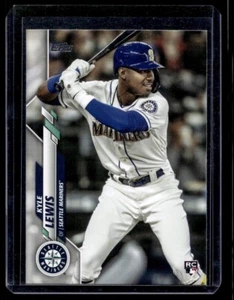 2020 Topps Kyle Lewis recrue G38 Seattle Mariners #64 - Photo 1 sur 2