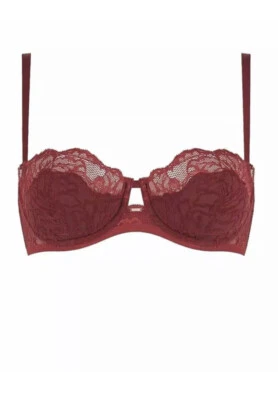 Triumph Opulent Essence Bra WH ~PAPRIKA RED~ (OOED) 34B NWT Retail $118 - Изображение 1 из 4