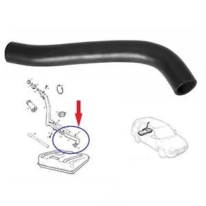 Tank Breather Pipe Fuel Hose For Vauxhall Opel Combo Mk1 Corsa B Tigra A 806137 - Picture 1 of 6