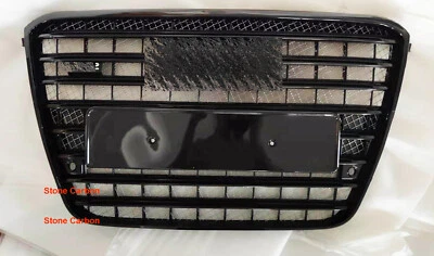 Ajuste Para 11 12 13 Audi A8 D4 Marco Negro Anillos Negros Parrilla Con Estilo Foto 1 de 4