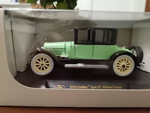 1918 CADILLAC TYPE 57 VICTORIA COUPE Modellino Auto 1:32 SIGNATURE MODELS - Foto 1 di 5