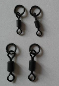 flexi ring swivels choose size 8 & 11 carp course hair rigs fishing tackle - Picture 1 of 1