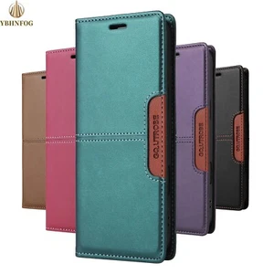 Cover Custodia pelle portafoglio x Samsung S10 Plus S20 S21 FE S22 S23 S24 S25 - Foto 1 di 16