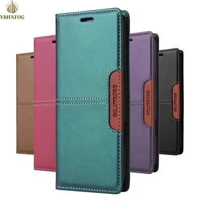 Flip Cover Custodia in pelle portafoglio LUSSO per Xiaomi Redmi Note NOVITA' 25- - Immagine 1 di 4