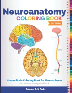 Neuroanatomy Coloring Book: Human Brain Coloring Book for Neuroscience and Ne... - Picture 1 of 2
