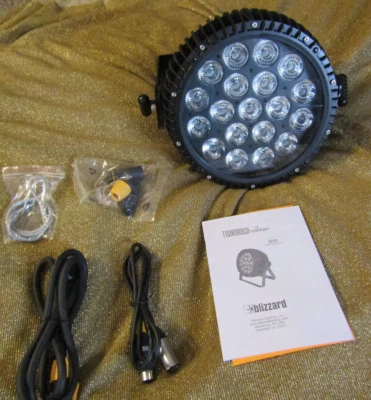 Blizzard Lighting TOURNADO WIMAX EXA LED Par Light (OUTDOOR SAFE ) STAGE Pro NEW - Image 1 of 4