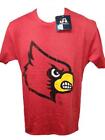 New Louisville Cardinals Mens Size M-L Distressed Red Shirt