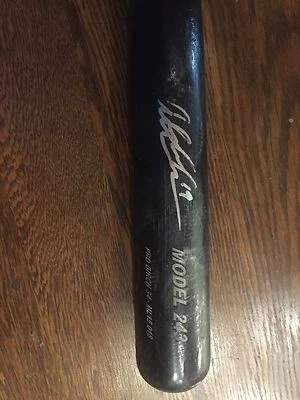 Austin Meadows detroit tigers signed Autograph Used Minor League  Baseball Bat - Image 1 of 4