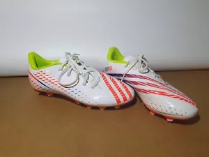 Adidas Predator Edge 3 Firm Ground Boots Football Boots White Mens Size U6 UK5.5 - Picture 1 of 10
