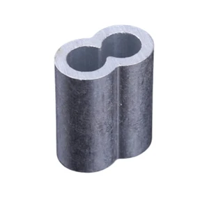 Mangas de bucle de prensado de aluminio de 3/64" (VENDIDO EN JUEGOS) - Imagen 1 de 2