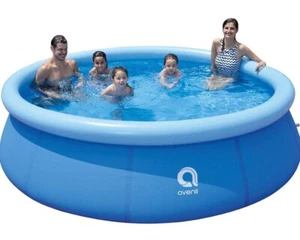 Avenli Inflatable Family Swimming Pool – 10ft Round - Picture 1 of 11