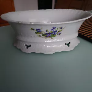 Seltmann Weiden Mozart Schale Blumendekor Porzellan Schüssel Vintage - Bild 1 von 4
