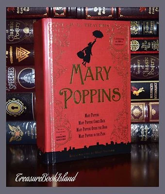 New Mary Poppins By Travers  Illustrated Shepard Collectible Gift Hardcover Foto 1 de 4