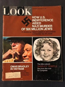 Look Magazine November 14 1967 Omar Bradley / Shirley Temple - Picture 1 of 2