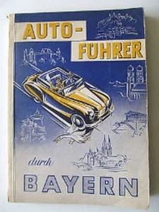 Libro antiguo compartimento guía de automóviles por edición de Baviera probablemente 1960 publicidad de automóviles - Imagen 1 de 1