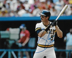 SID BREAM Signed Autographed 8x10 Photo Pittsburgh Pirates 1st Baseman - Picture 1 of 1