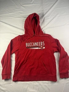 NFL Team Apparel Hoodie Herren Größe L Pullover Tampa Bay Buccaneers Rot - Bild 1 von 8