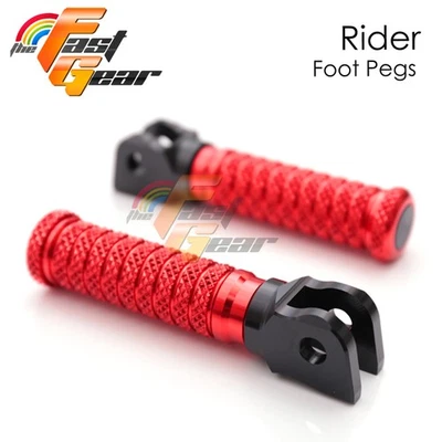 Para Honda CBR250R ABS 11-17 16 15 14 13 12 Rojo Patas Delanteras Motocicleta Empuñadura M Foto 1 de 4