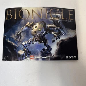 Bionicle ONUA LEGO Technic 8532 Replacement Instruction Manual ONLY - Picture 1 of 2