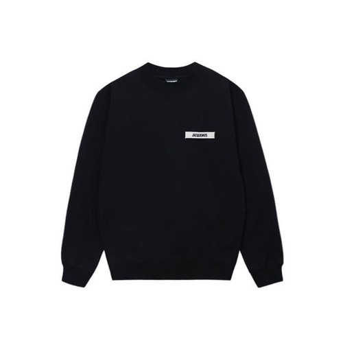 Felpa Jacquemus unisex con logo grana grossa nera 245JS206 2036 990 72157414