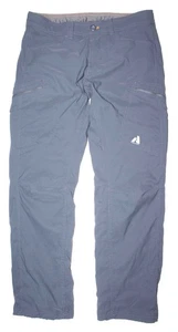 Eddie Bauer First Ascent Blue Fleece Lined Outdoor Pants Mens Size 34 x 30 - Picture 1 of 8