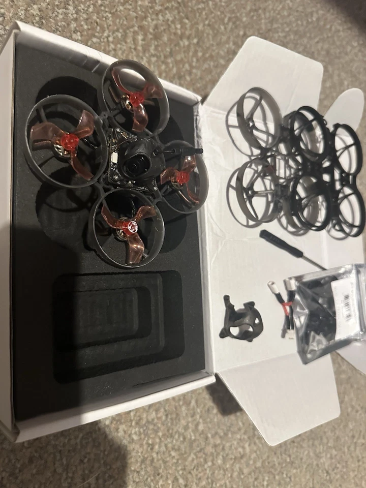 Moblite7 75mm Walksnail Whoop 1S And 2S HD FPV Drone Indoor/Outdoor With Spares - Image 1 of 3
