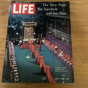 Life Magazine July 5 1963 The New Pope The Spectacle And The Man - Picture 1 of 6