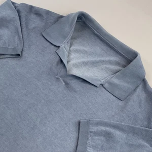 Privati Mens Polo Shirt Firenze Blue 100% Cotton Luxury Made In Italy Spring - Bild 1 von 9