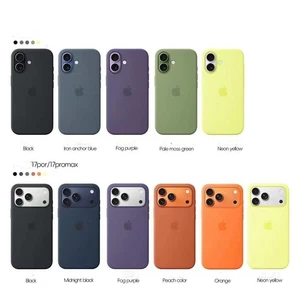 For iPhone 17/17 Pro /17 ProMax/17 Air Original Silicone Phone Case with MagSafe - Picture 1 of 12