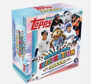 MEGA BOX celebrazione baseball TOPPS SERIE 1 2025 nuovo sigillato (224 carte) - Foto 1 di 1