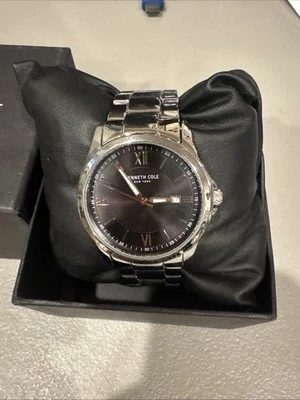 Reloj Hombre Kenneth Cole 40MM Tono Plata Oro Rosa Marcas 10031362 NUEVO Foto 1 de 4