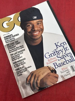 KEN GRIFFEY JR GQ Magazine April 1996 NO LABEL Foto 1 de 4
