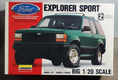 1993 Ford Explorer Sport 1/20 Model Kit Lindberg #72511 - New - Image 1 of 3