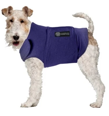 AKC Calming & Anti-Anxiety Coat for Dogs, Blue - Large - Image 1 of 4