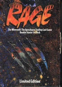 1995 RAGE THE WEREWOLF CARD GAME LIMITED DOUBLE STARTER SET SEALED PACK - Picture 1 of 2