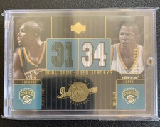 2002-03 Upper Deck Inspirations #121 Reggie Evans JSY RC/Ray Allen 838/1500