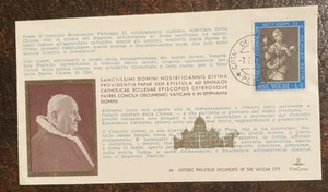 Vatican City 1963 Cover - Pope John XXIII Epiphany Letter to the Bishops - Picture 1 of 2