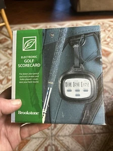 New Electronic Golf Scorecard by Brookstone - Picture 1 of 2