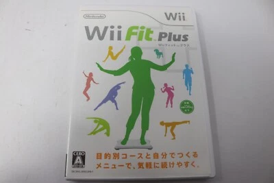 Wii Fit Plus Nintendo Japanese Video Game Complete in Box with Manual CIB Tested - Image 1 of 4