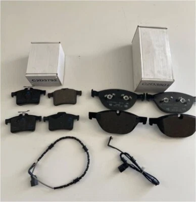 Комплект тормозов Jaguar XJ передние и задние inc датчики 5.0 super C2P26236/C2D3801 C2D3792 - Изображение 1 из 4